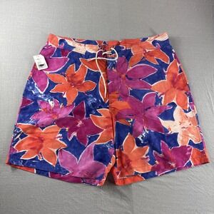 Polo Ralph Lauren Hawaiian Boardshorts Mens 38 Floral Swim Shorts Drawstring NEW